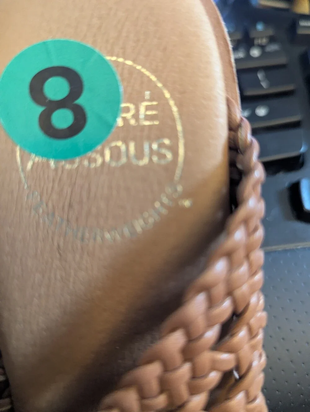 NWOT Andre Assous Braided Cushioned Insoles 3